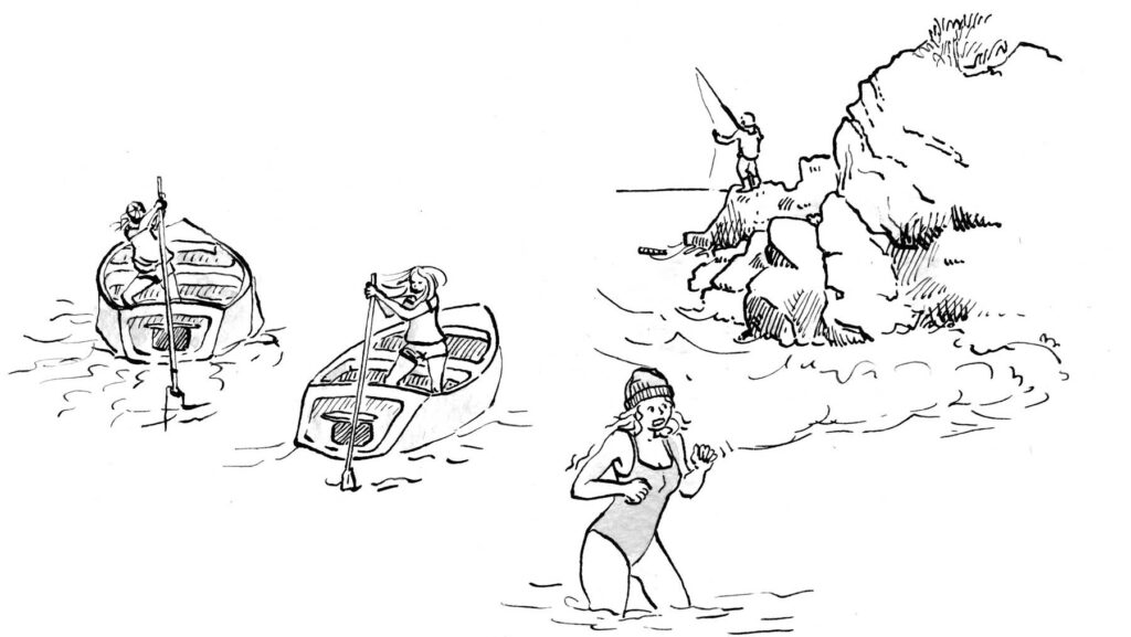 ile de Groix table à cartes