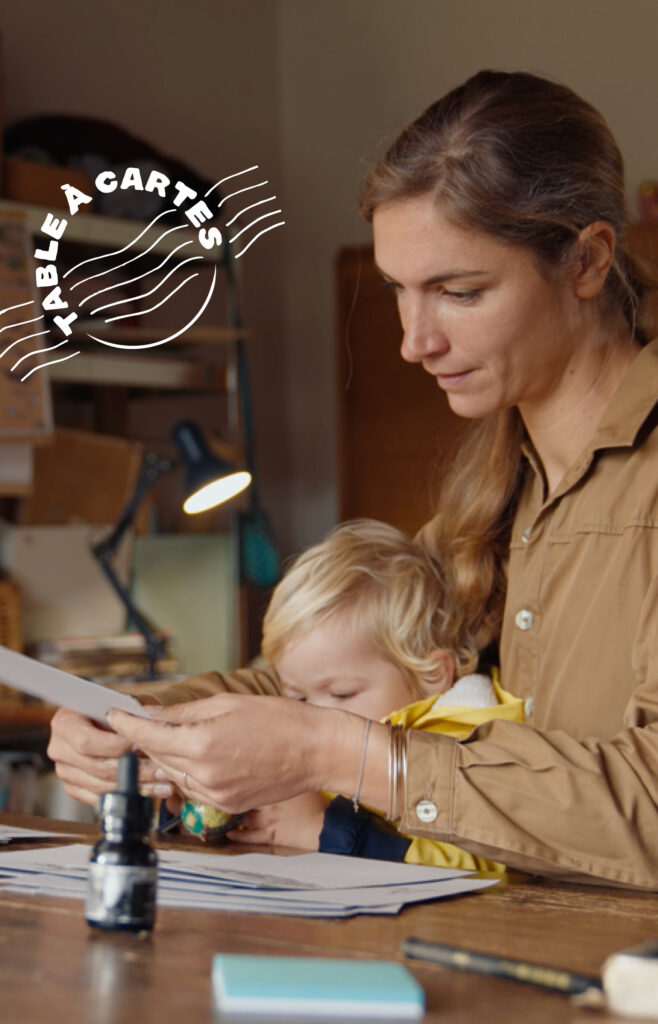 Marguerite de La Serre Table à cartes