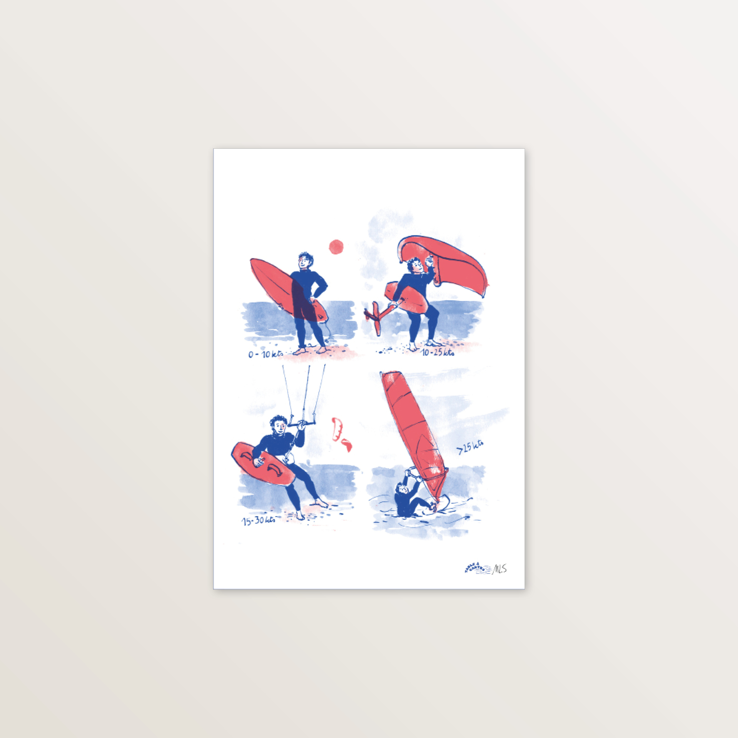 illustration sports de glisse