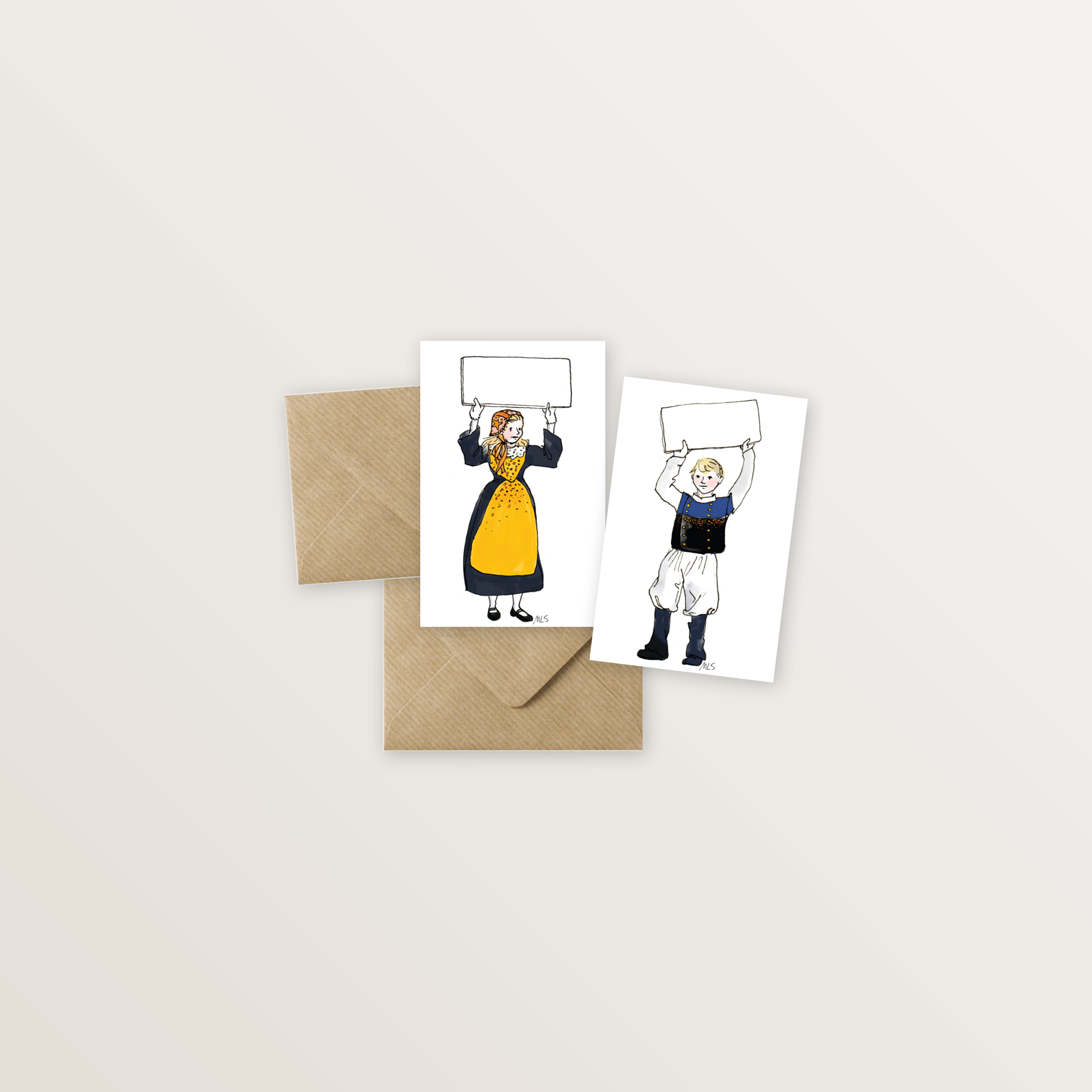 2 mini-cartes bretonne-breton