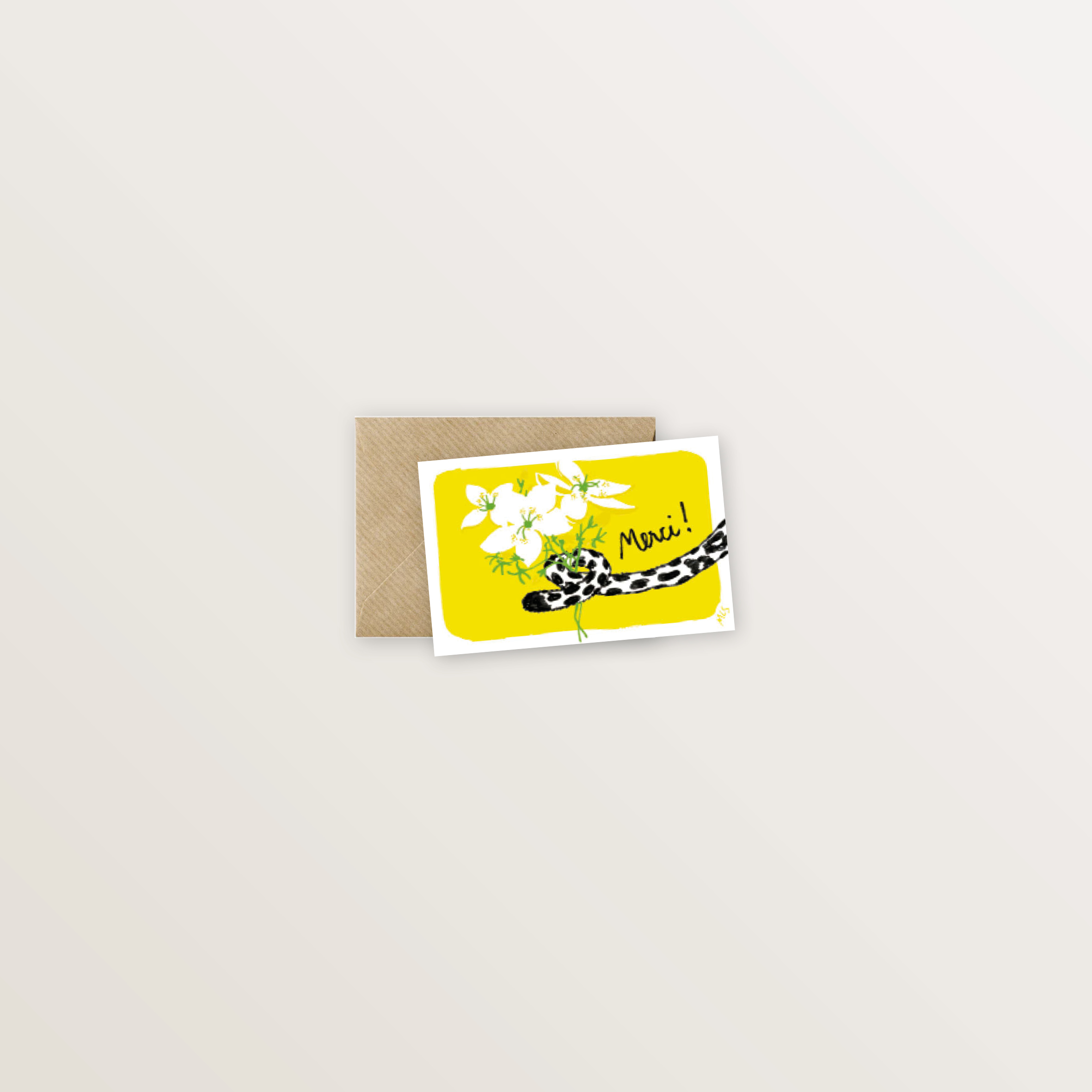 cartes de remerciement